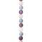 12 Pack: Pink, Lavender & Blue Mixed Round Beads, 8mm by Bead Landing™
